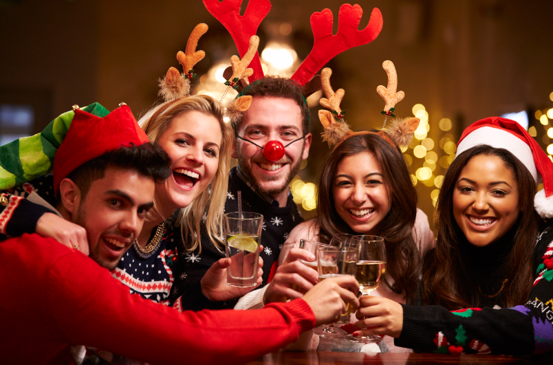 The staff Christmas after party